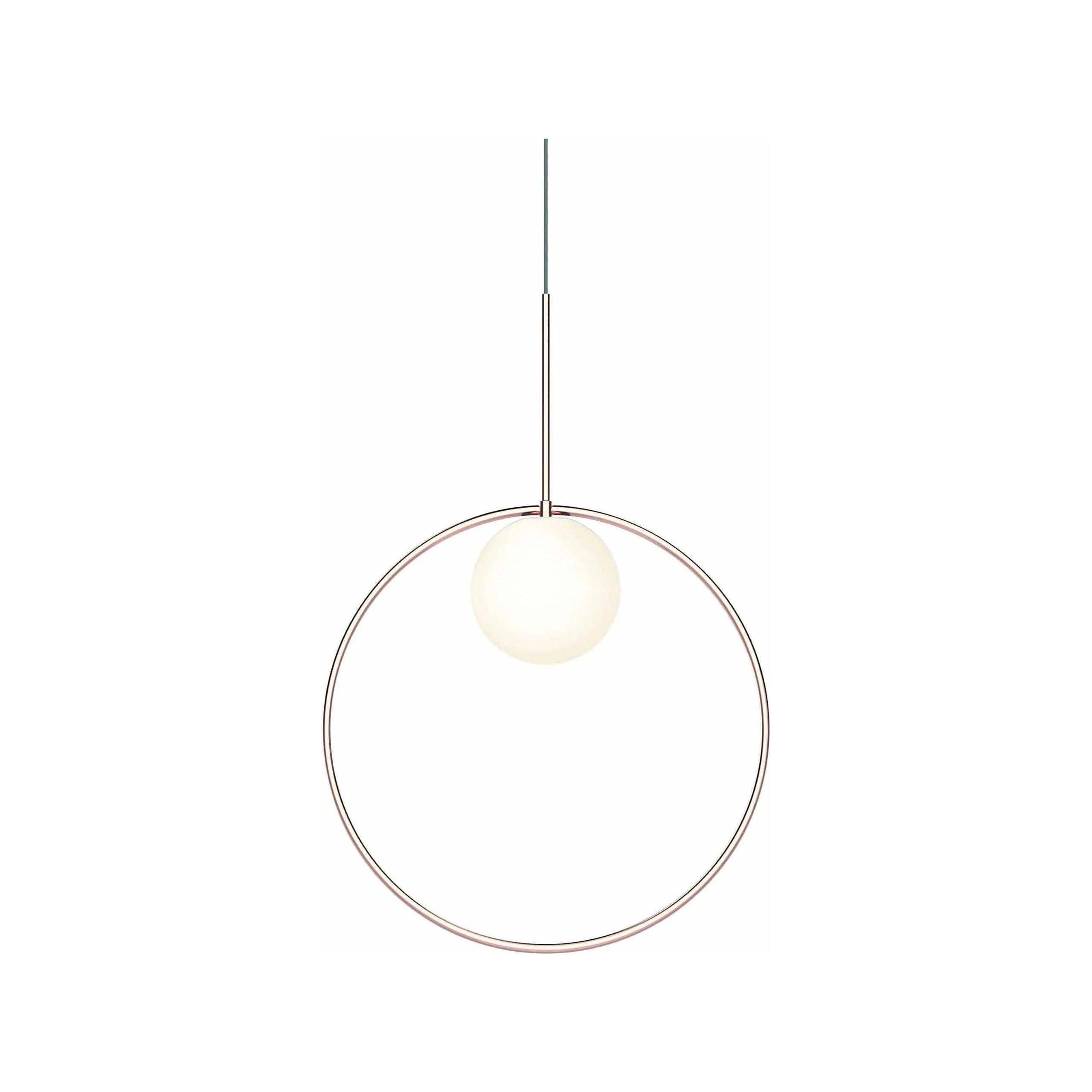 Pablo Designs - Bola Halo Pendant - BOLA HALO 18 ROS - Canada Light Shop
