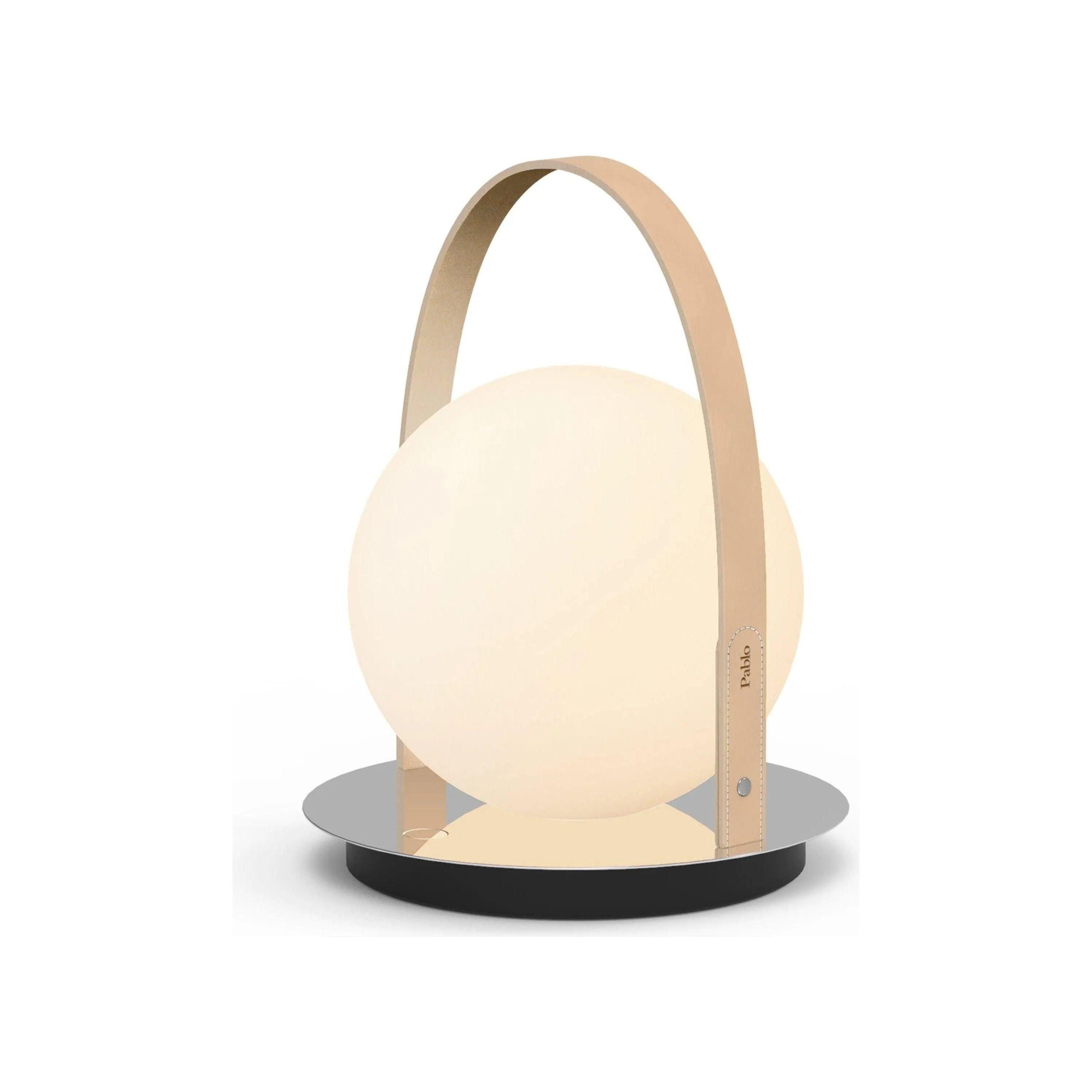 Pablo Designs - Bola Portable Lantern - BOLA LTN CRM TAN - Canada Light Shop