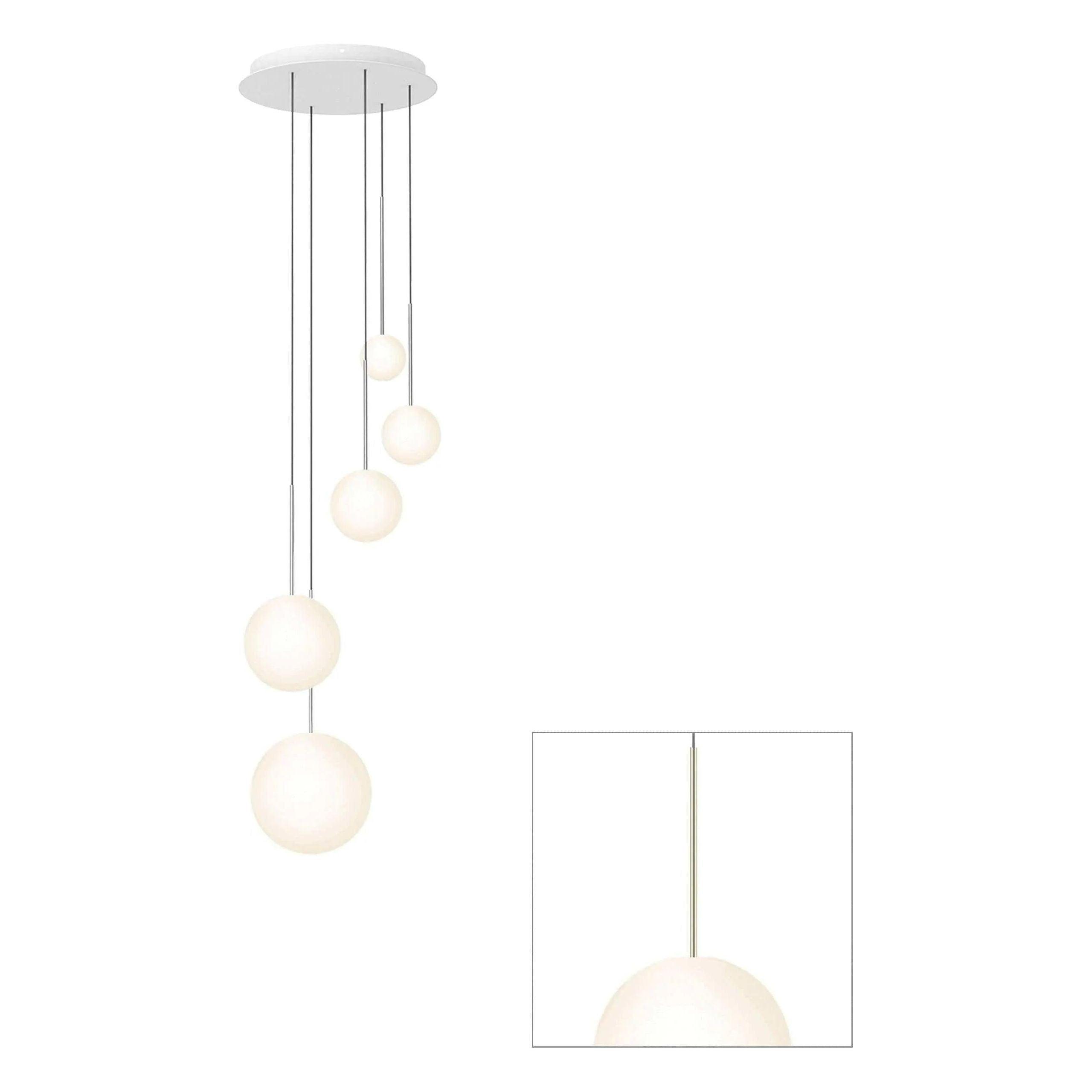 Pablo Designs - Bola Sphere Chandelier - BOLA SPH 456810 BRA - Canada Light Shop