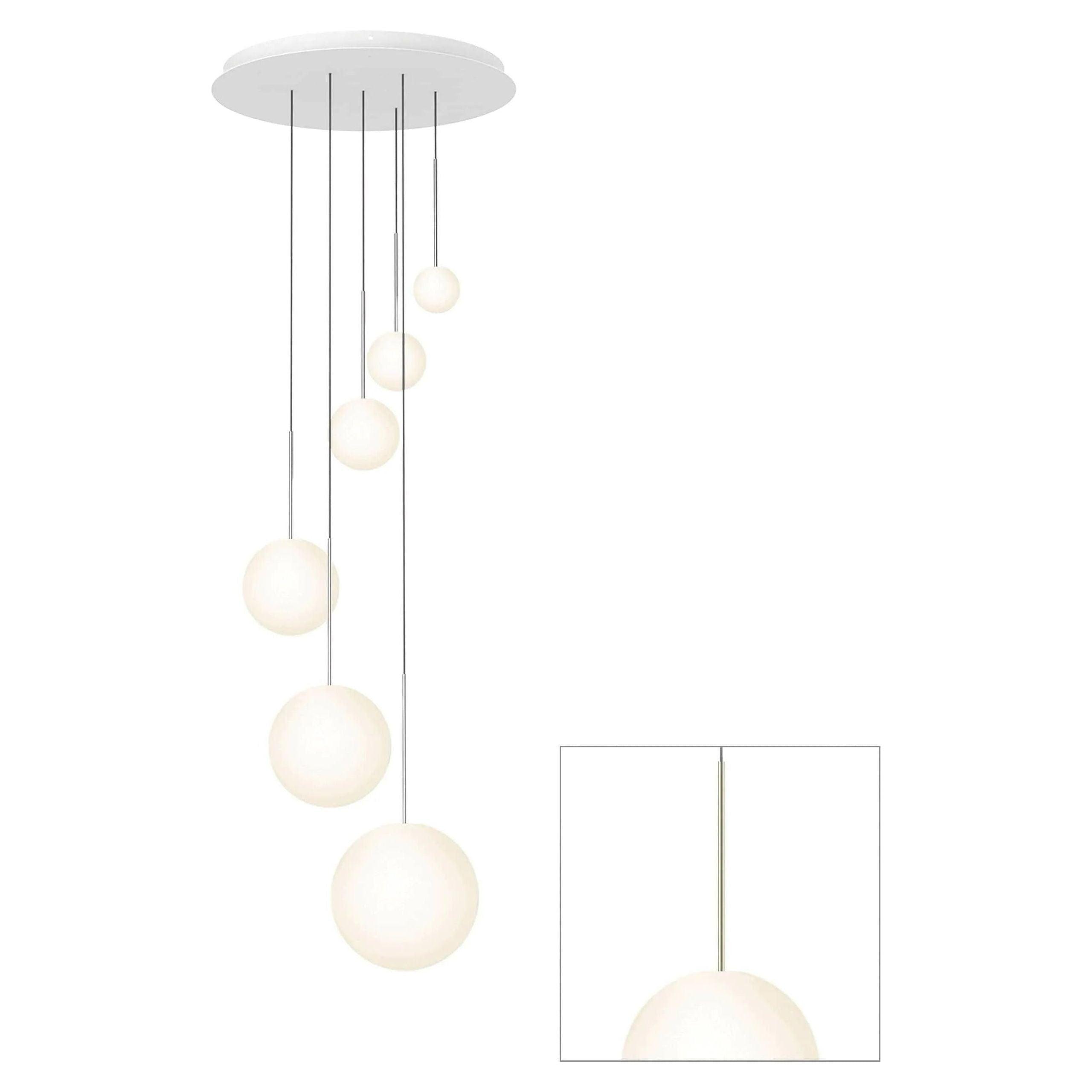 Pablo Designs - Bola Sphere Chandelier - BOLA SPH 45681012 BRA - Canada Light Shop