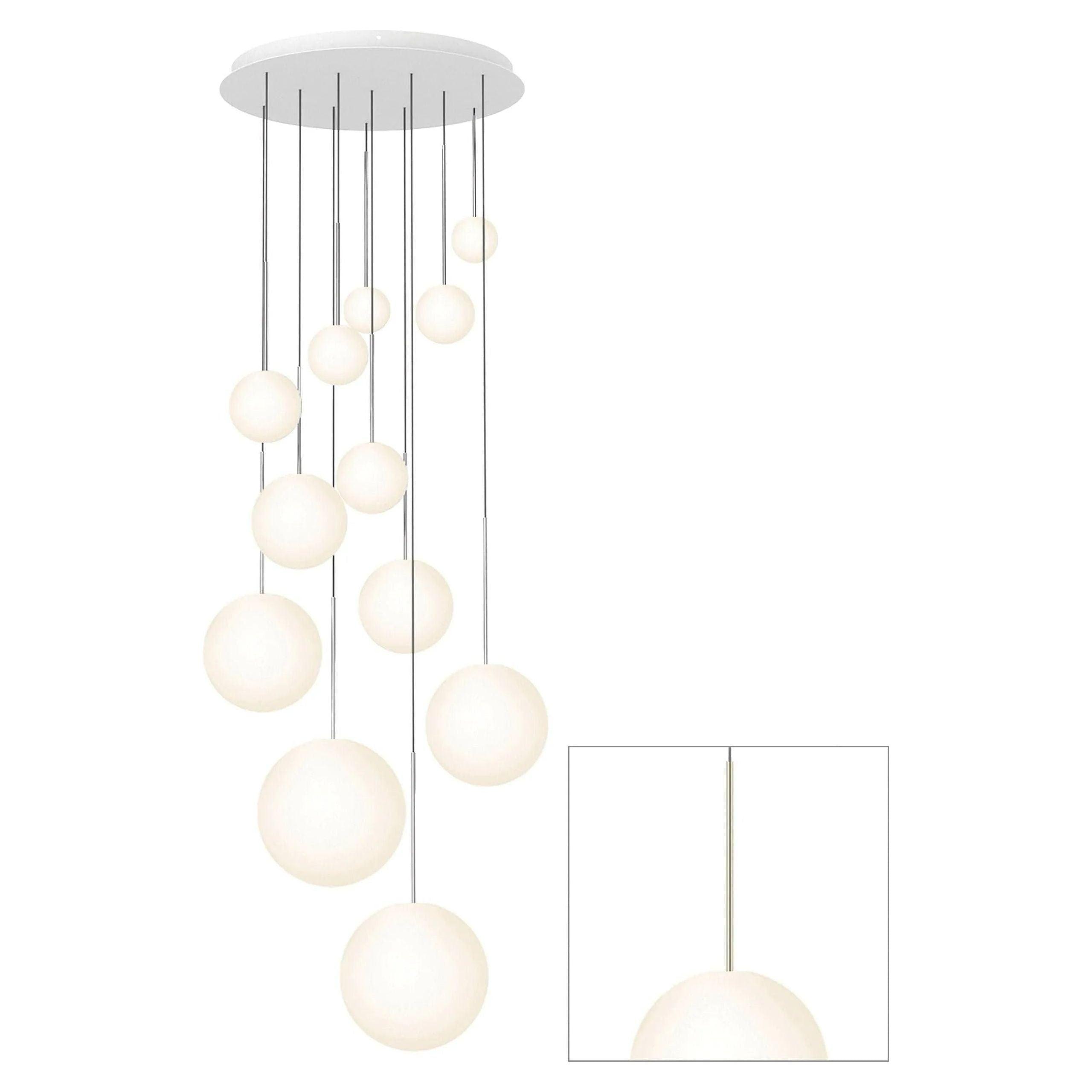 Pablo Designs - Bola Sphere Chandelier - BOLA SPH 45681012X2 BRA - Canada Light Shop