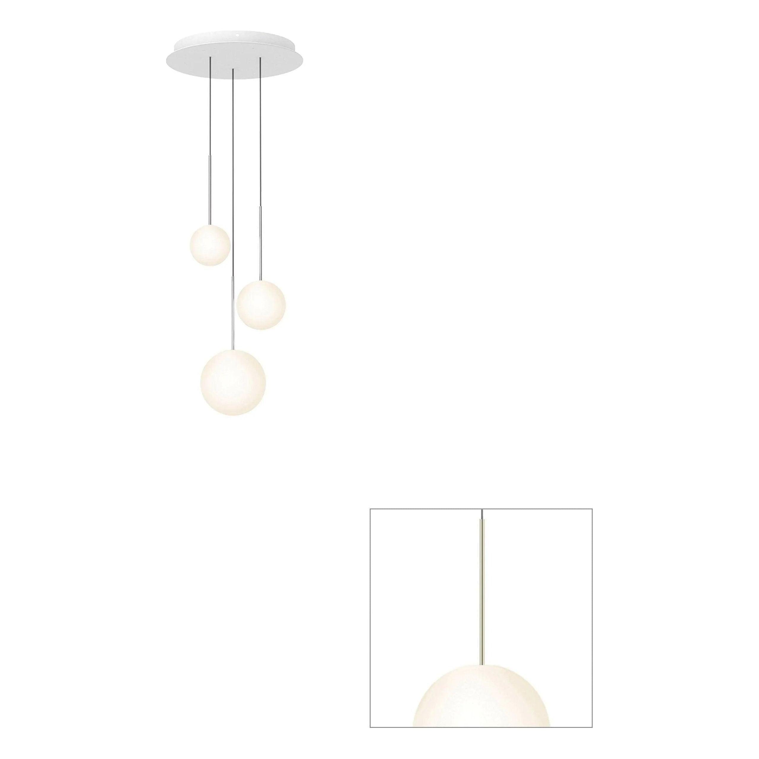 Pablo Designs - Bola Sphere Chandelier - BOLA SPH 568 BRA - Canada Light Shop