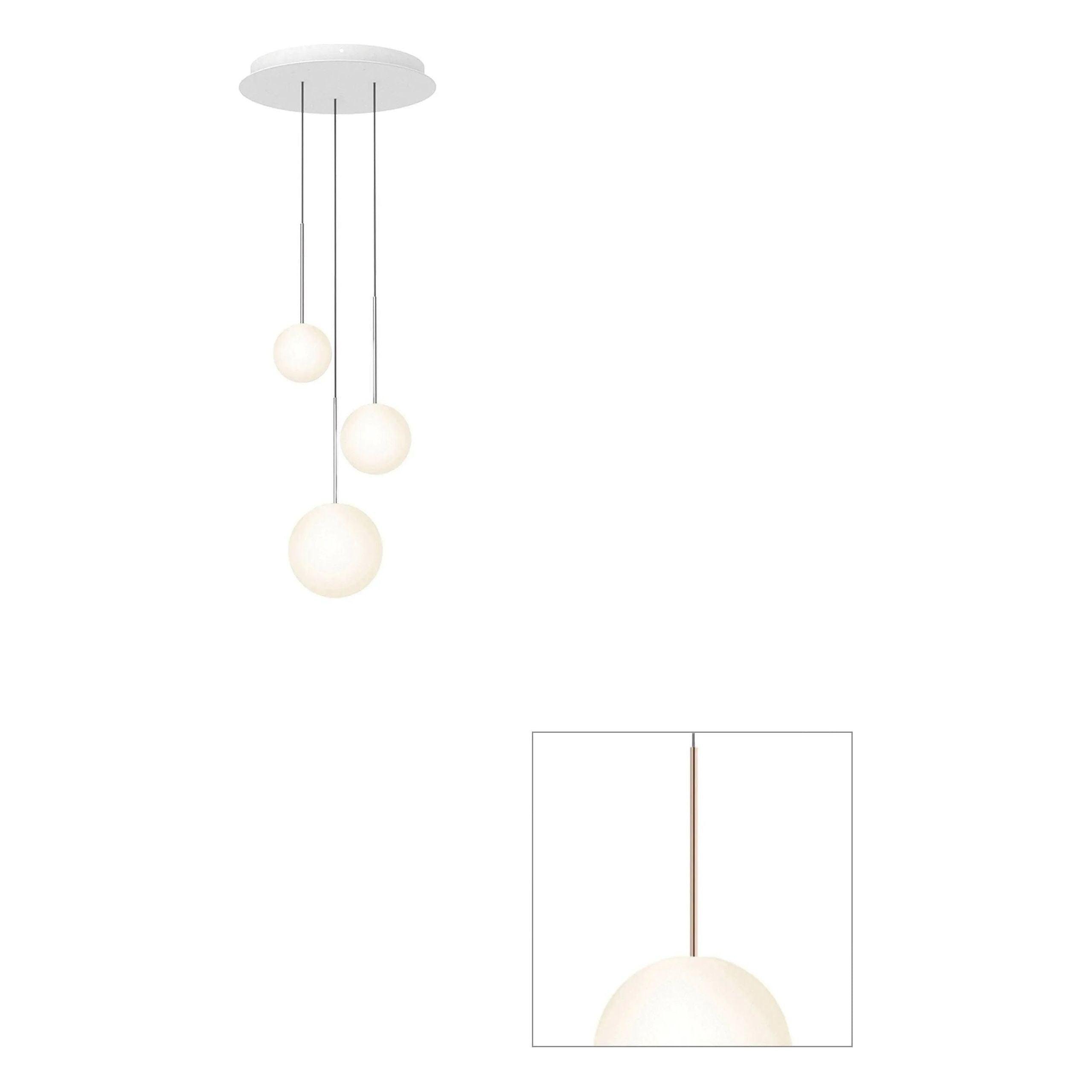 Pablo Designs - Bola Sphere Chandelier - BOLA SPH 568 RG - Canada Light Shop
