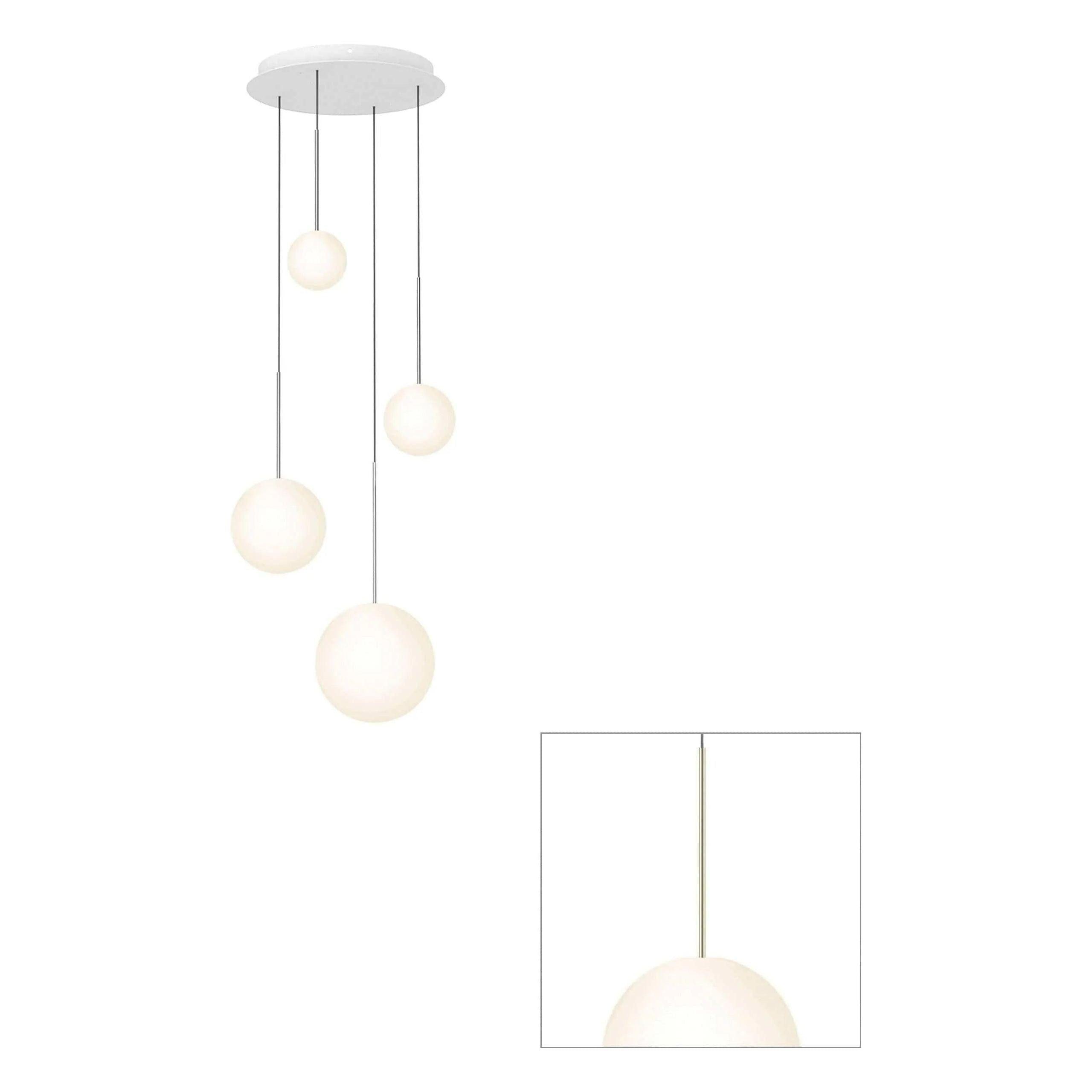 Pablo Designs - Bola Sphere Chandelier - BOLA SPH 56810 BRA - Canada Light Shop