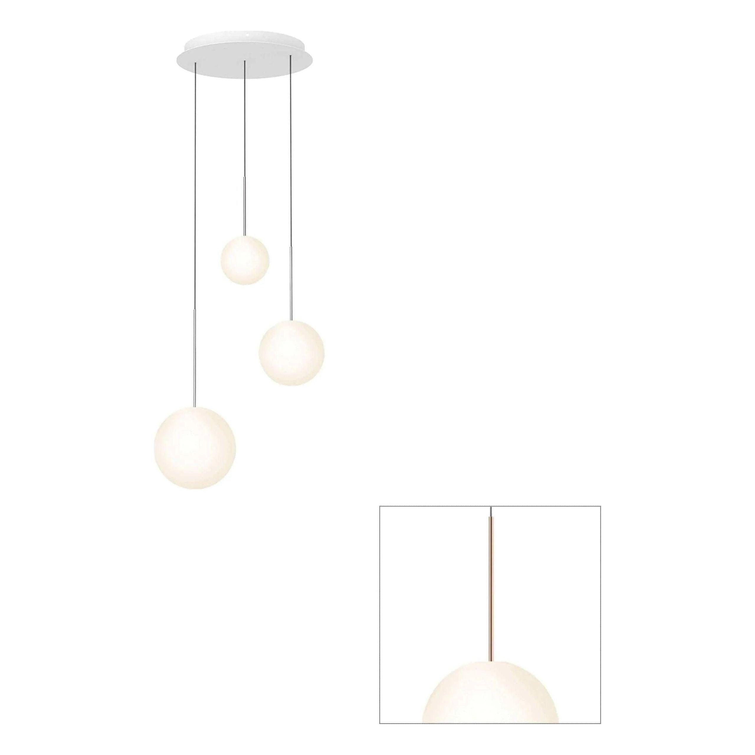 Pablo Designs - Bola Sphere Chandelier - BOLA SPH 6810 RGD - Canada Light Shop
