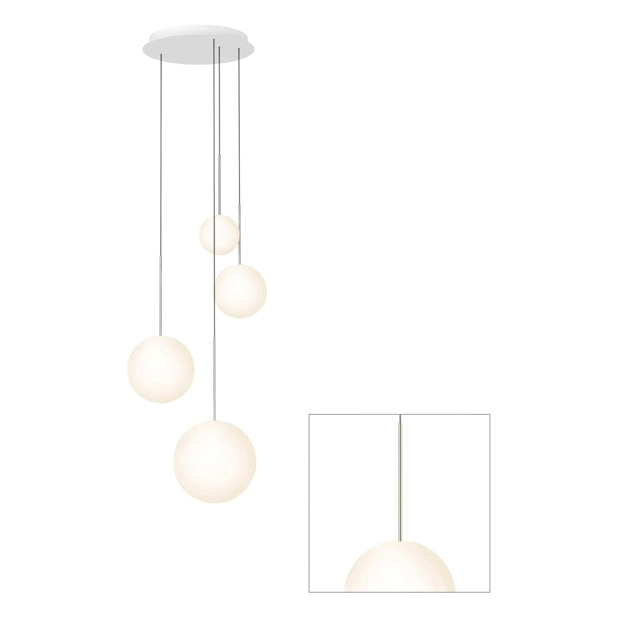 Pablo Designs - Bola Sphere Chandelier - BOLA SPH 681012 BRA - Canada Light Shop