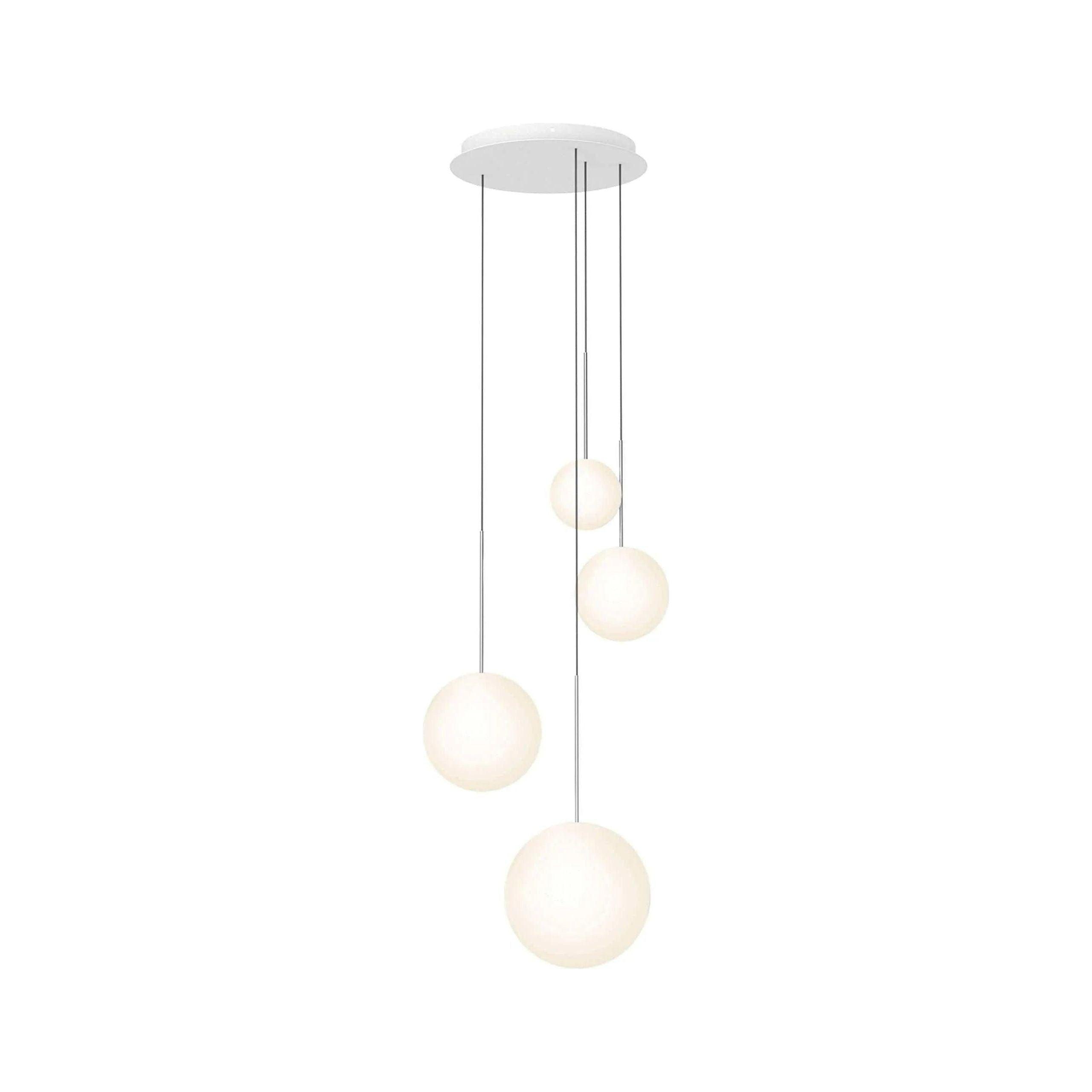 Pablo Designs - Bola Sphere Chandelier - BOLA SPH 681012 CRM - Canada Light Shop