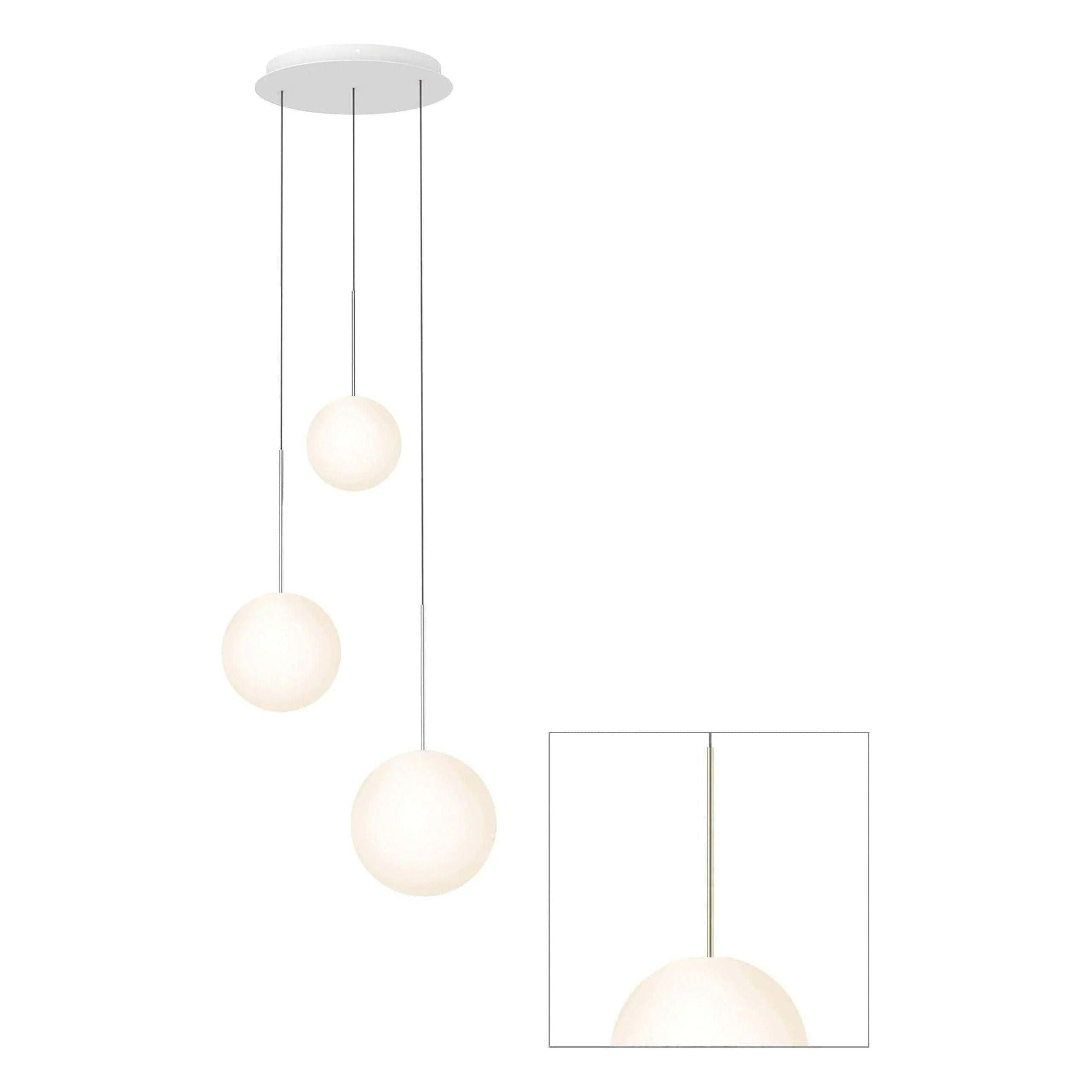 Pablo Designs - Bola Sphere Chandelier - BOLA SPH 81012 BRA - Canada Light Shop