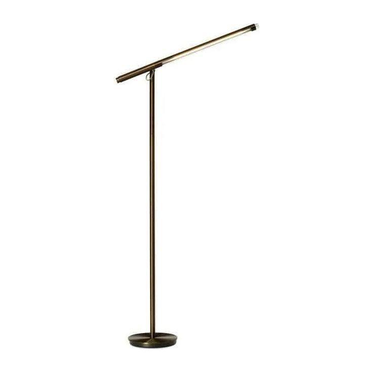 Pablo Designs - Brazo Floor Lamp - BRAZ FLR BRZ - Canada Light Shop