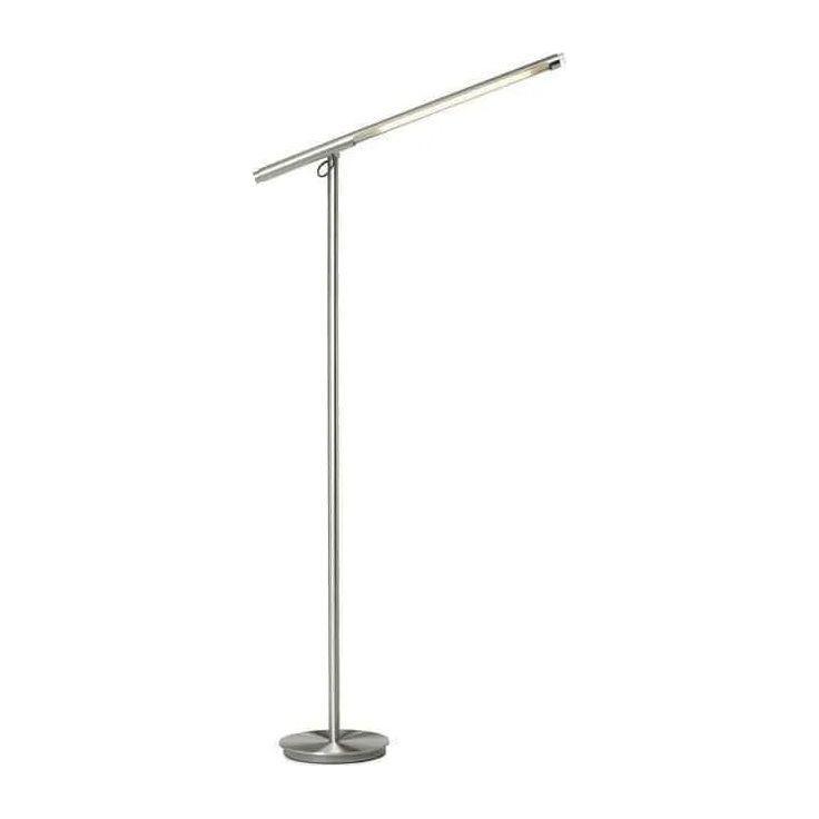 Pablo Designs - Brazo Floor Lamp - BRAZ FLR SLV - Canada Light Shop