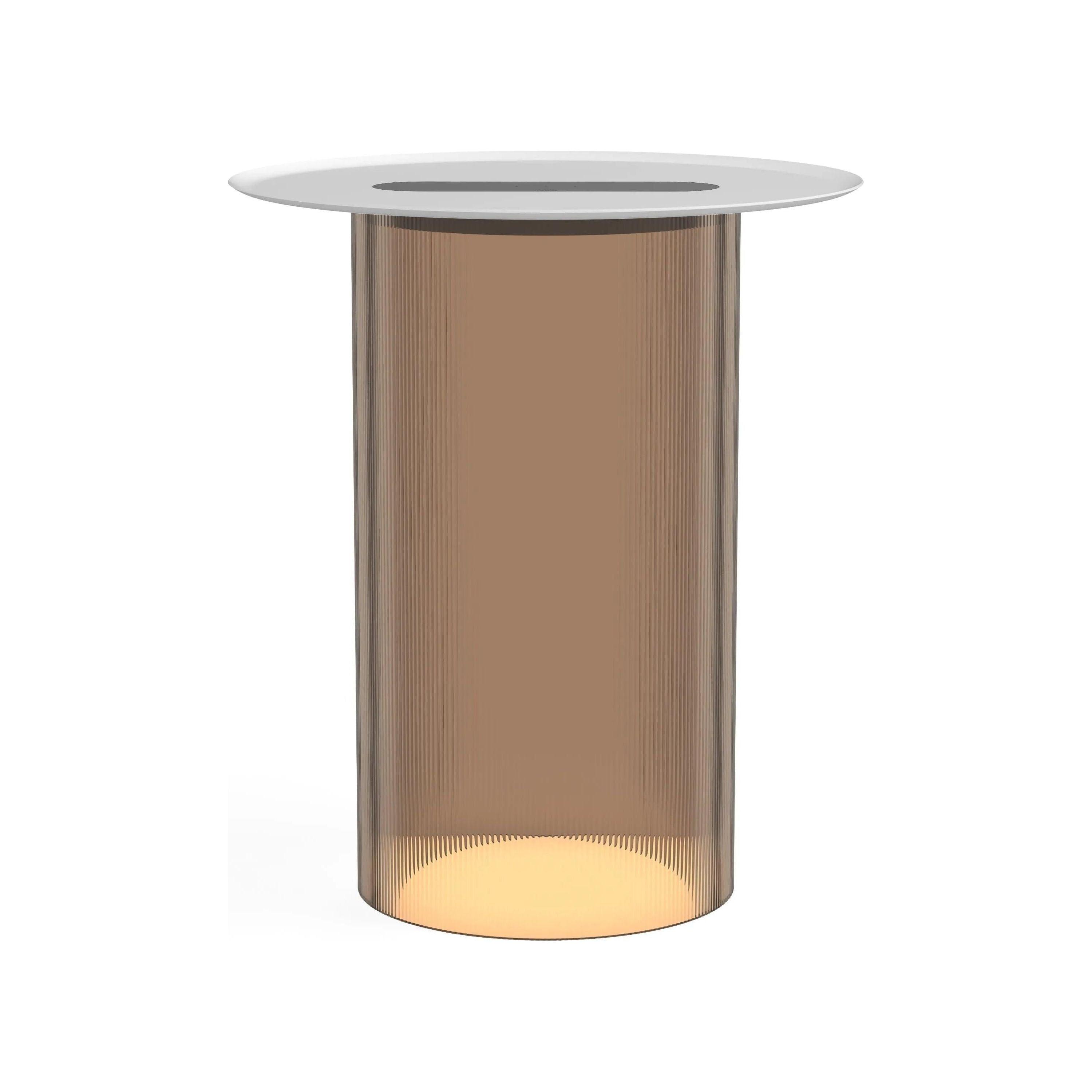 Pablo Designs - Carousel Floor - CARO FLR BRZ 16 WHT - Canada Light Shop