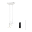 Pablo Designs - Cielo Chandelier 3 - CIEL CHND 3 BLK/BLK/BLK - Canada Light Shop