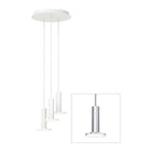 Pablo Designs - Cielo Chandelier 3 - CIEL CHND 3 STN AL/GRY - Canada Light Shop