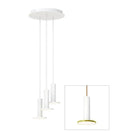 Pablo Designs - Cielo Chandelier 3 - CIEL CHND 3 WHT/MOS/COP - Canada Light Shop