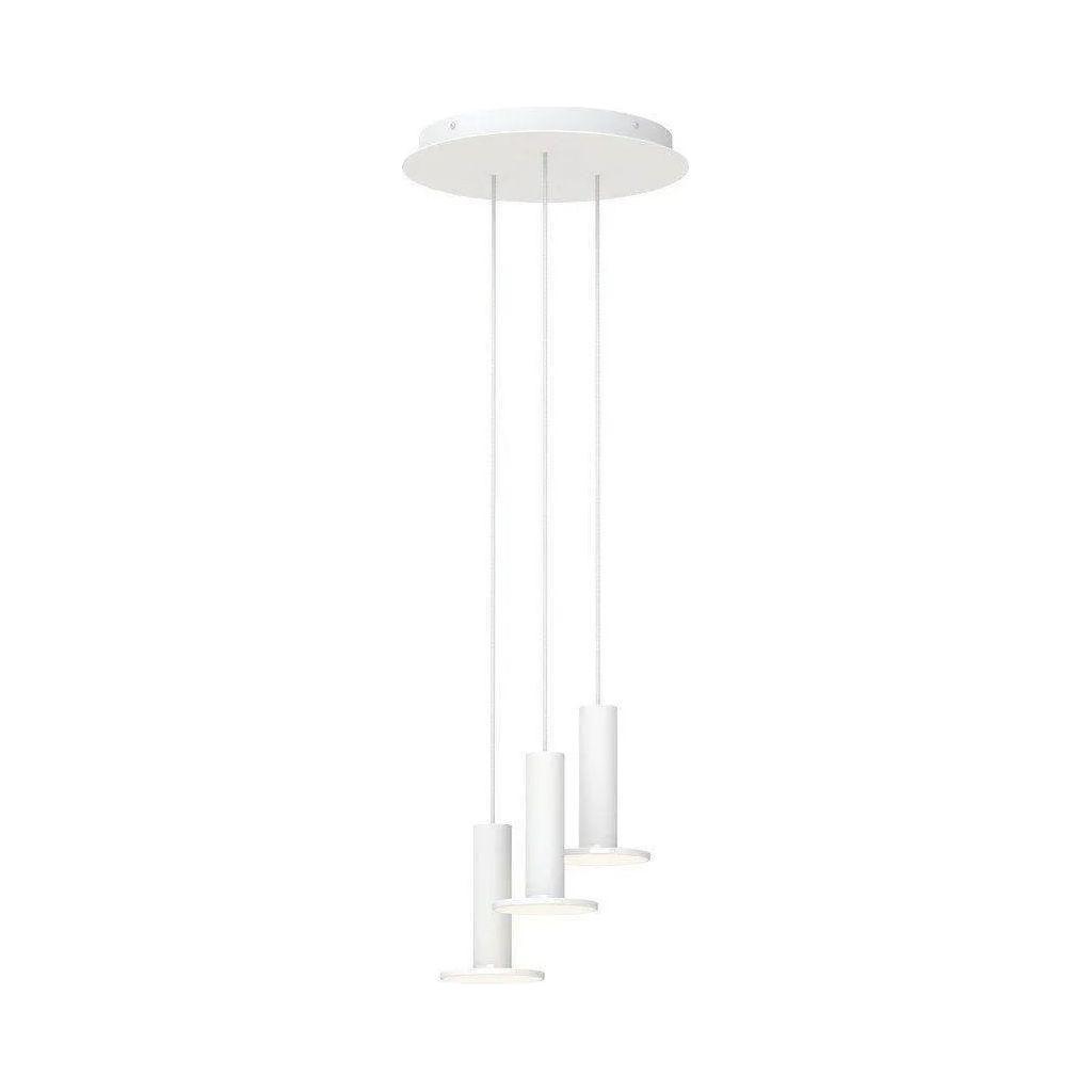 Pablo Designs - Cielo Chandelier 3 - CIEL CHND 3 WHT/WHT/WHT - Canada Light Shop