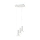 Pablo Designs - Cielo Chandelier 3 - CIEL CHND 3 WHT/WHT/WHT - Canada Light Shop
