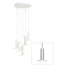Pablo Designs - Cielo Chandelier 5 - CIEL CHND 5 STN AL/GRY - Canada Light Shop