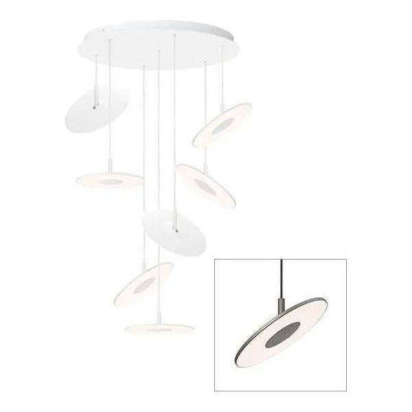 Pablo Designs - Circa Chandelier 7 - CIRC CHAN 12/7 GPT - Canada Light Shop