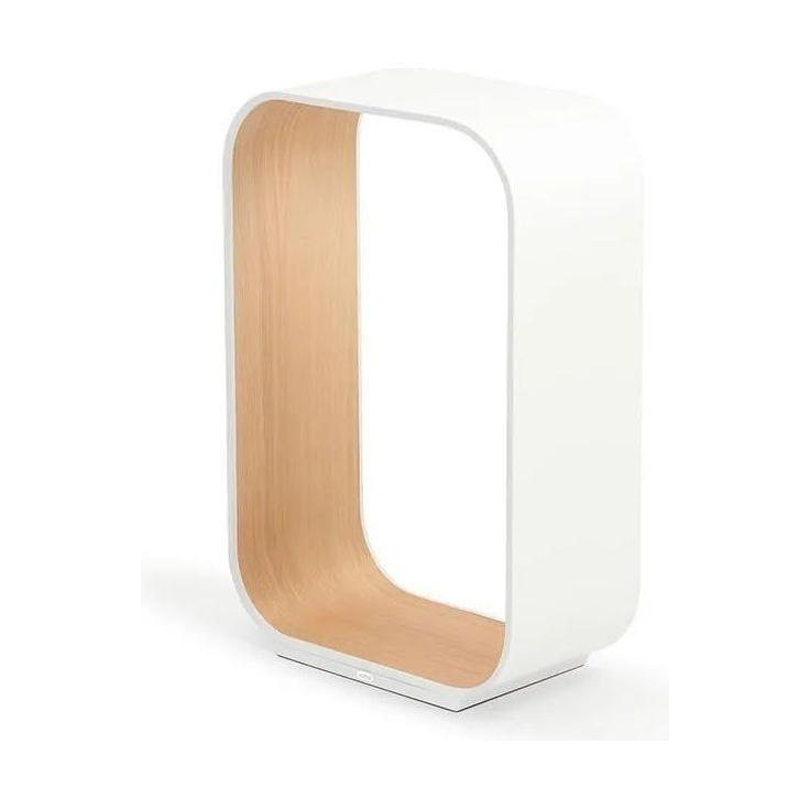 Pablo Designs - Contour Table Lamp - CONT SML WHT/OAK - Canada Light Shop