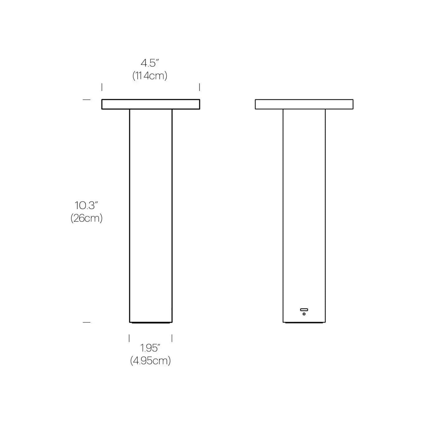 Pablo Designs - LUCI LED Table Lamp - LUCI TBL BLK - Canada Light Shop