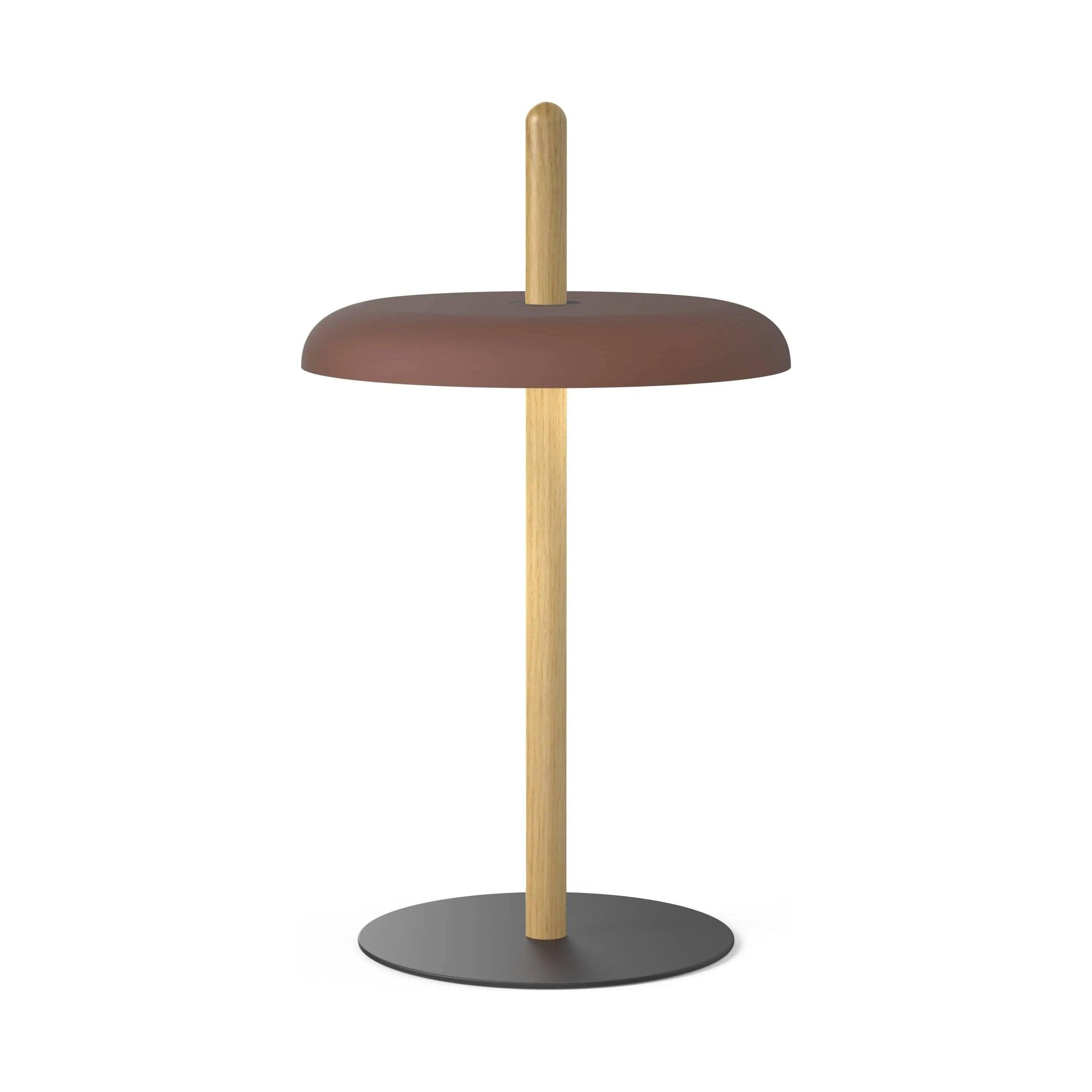 Pablo Designs - Nivél Table Lamp - NIVE TBL OAK BRN - Canada Light Shop