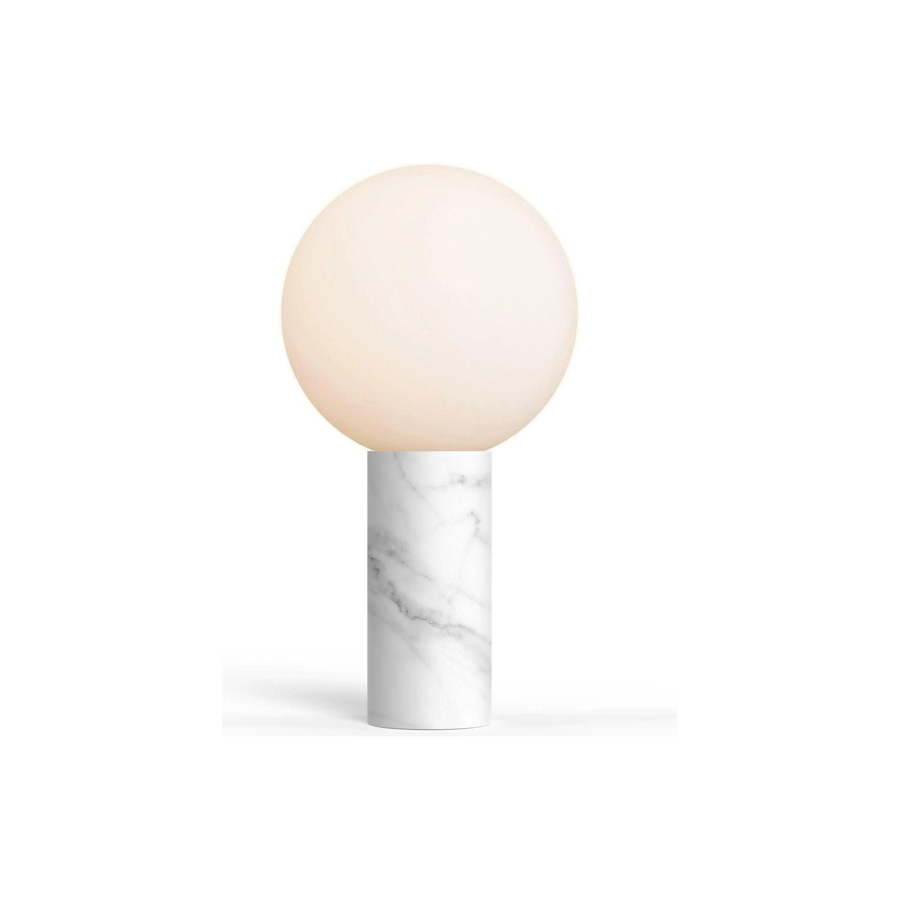 Pablo Designs - Pilar Table Lamp - PILA MRBL WHT - Canada Light Shop