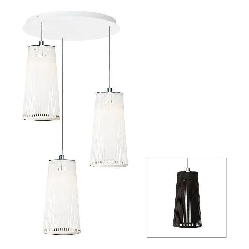 Pablo Designs - Solis Chandelier 3 - SOLI CHAN 24/3 BLK - Canada Light Shop