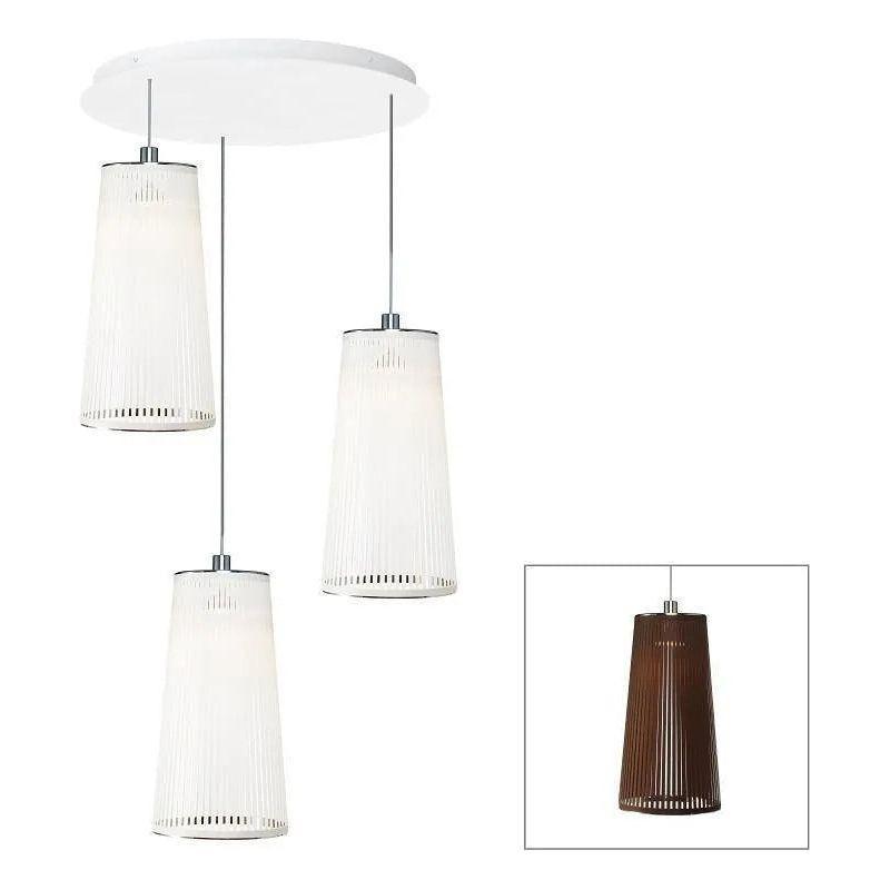 Pablo Designs - Solis Chandelier 3 - SOLI CHAN 24/3 BRN - Canada Light Shop