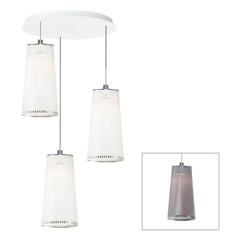 Pablo Designs - Solis Chandelier 3 - SOLI CHAN 24/3 SLV - Canada Light Shop