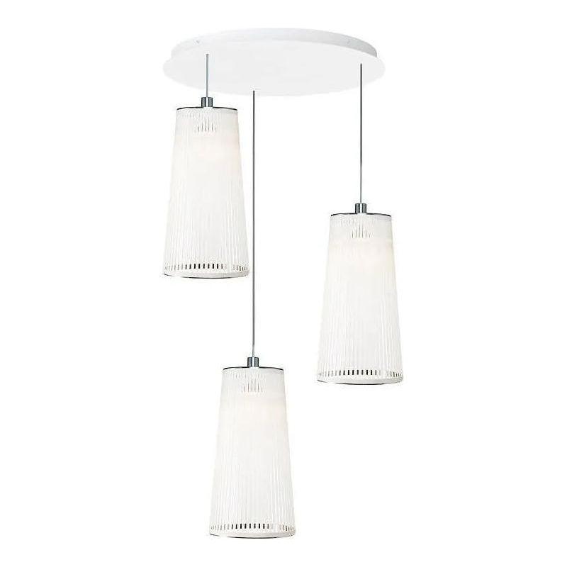 Pablo Designs - Solis Chandelier 3 - SOLI CHAN 24/3 WHT - Canada Light Shop