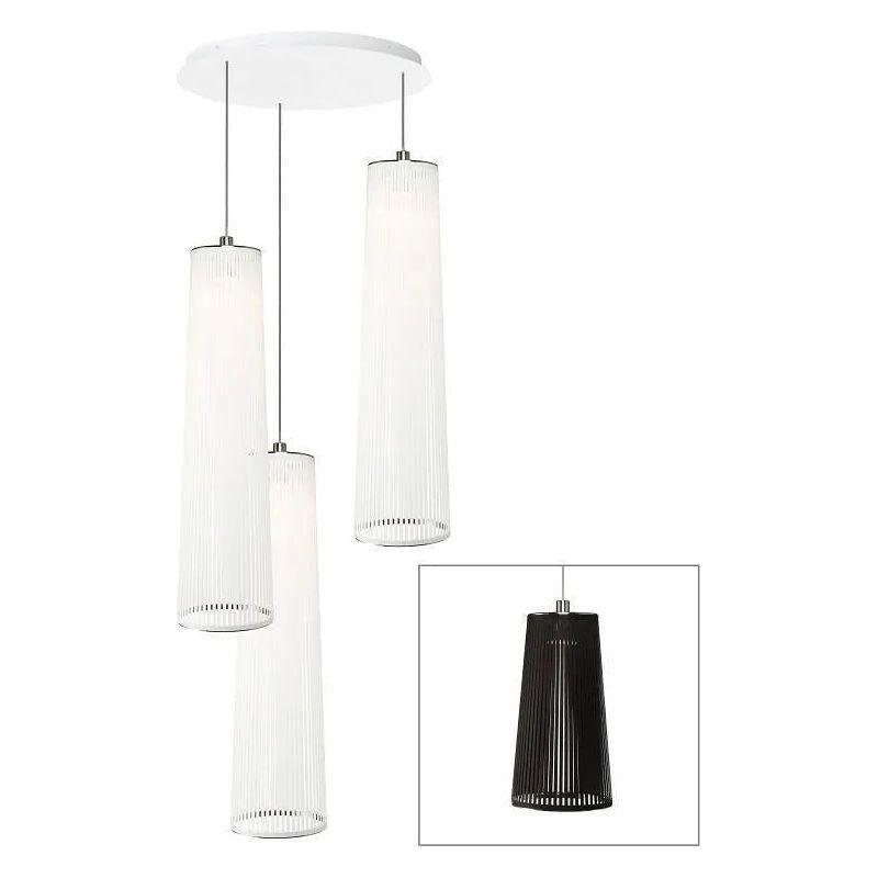 Pablo Designs - Solis Chandelier 3 - SOLI CHAN 48/3 BLK - Canada Light Shop