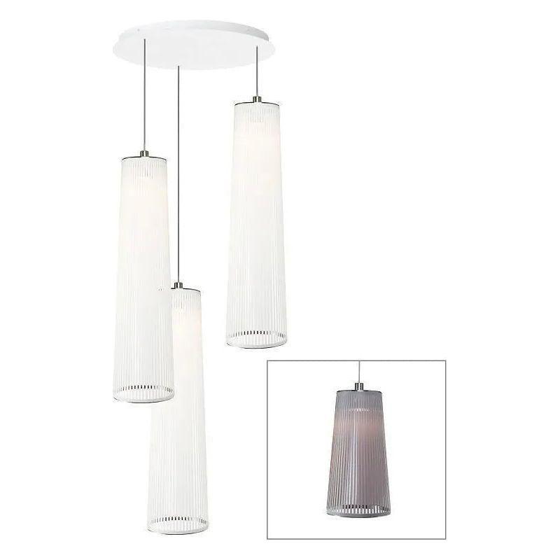 Pablo Designs - Solis Chandelier 3 - SOLI CHAN 48/3 SLV - Canada Light Shop