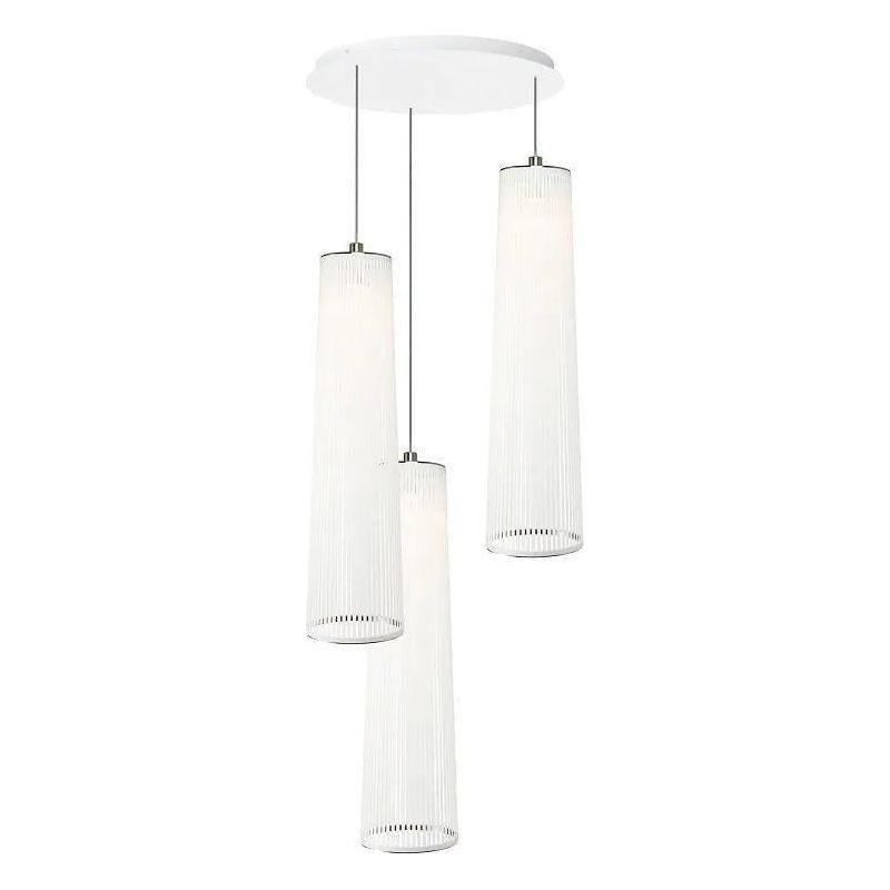 Pablo Designs - Solis Chandelier 3 - SOLI CHAN 48/3 WHT - Canada Light Shop