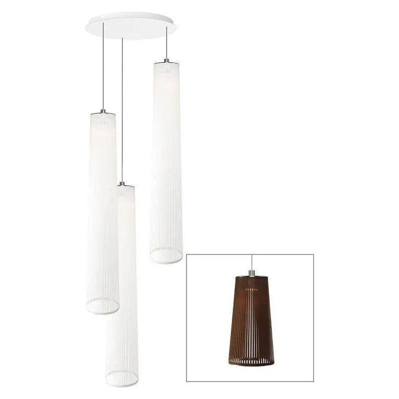 Pablo Designs - Solis Chandelier 3 - SOLI CHAN 72/3 BRN - Canada Light Shop