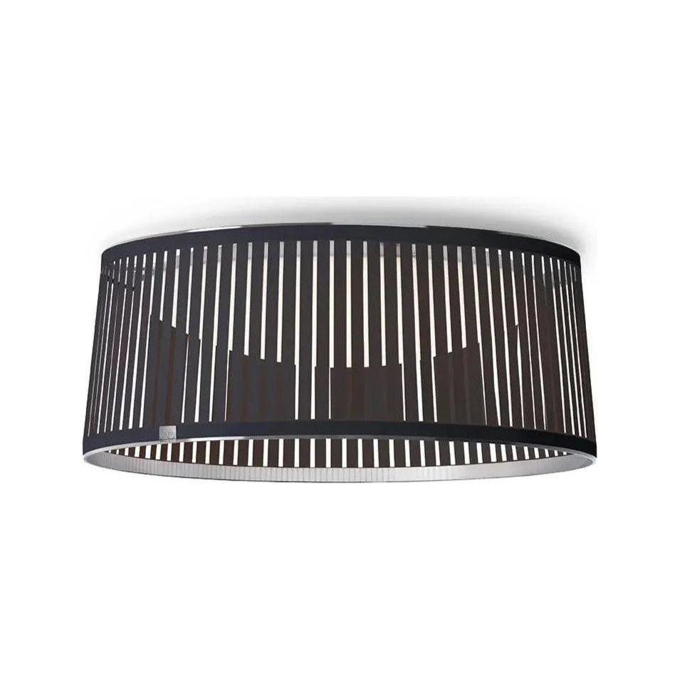Pablo Designs - Solis Drum Flush Mount - SOLI DR FSH 24 BRN - Canada Light Shop