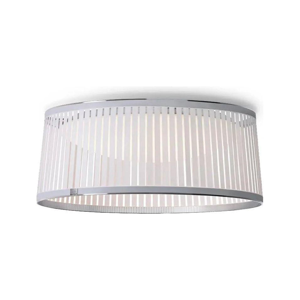 Pablo Designs - Solis Drum Flush Mount - SOLI DR FSH 24 WHT - Canada Light Shop