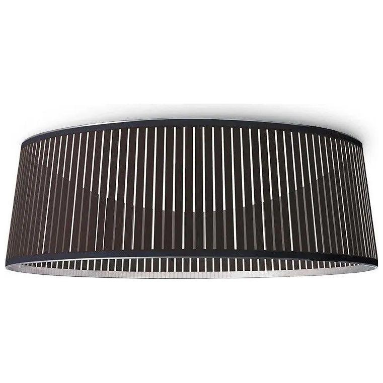 Pablo Designs - Solis Drum Flush Mount - SOLI DR FSH 36 BRN - Canada Light Shop