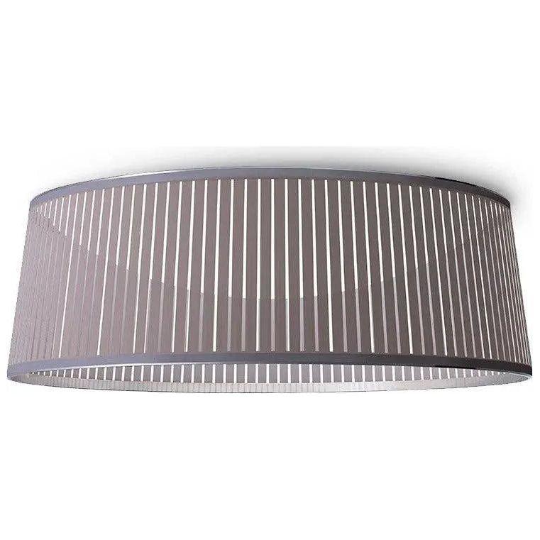 Pablo Designs - Solis Drum Flush Mount - SOLI DR FSH 36 SLV - Canada Light Shop