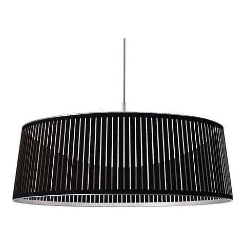 Pablo Designs - Solis Drum Pendant - SOLI DR 36 BLK - Canada Light Shop
