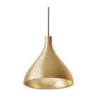 Pablo Designs - Swell Single Pendant - SWEL MED BRA/BRA - Canada Light Shop