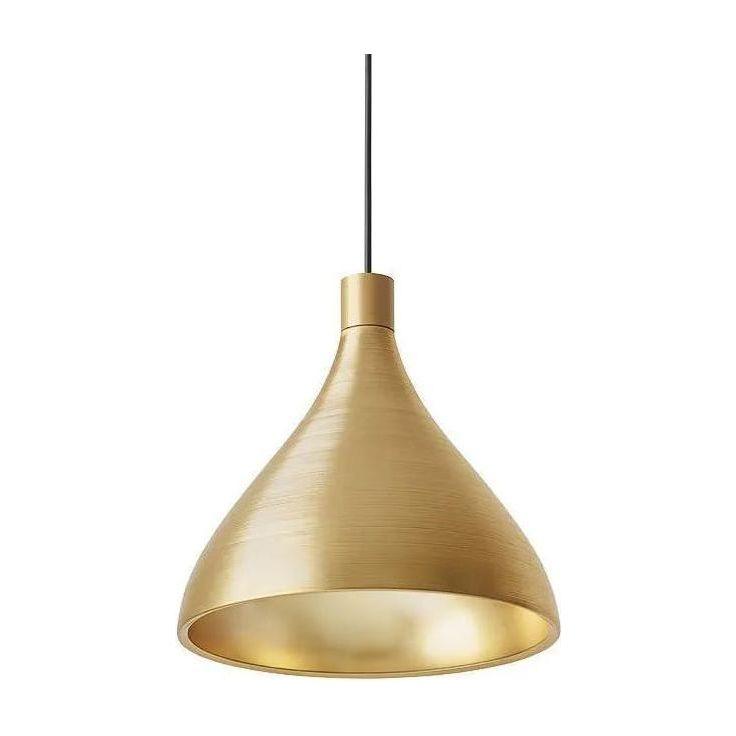 Pablo Designs - Swell Single Pendant - SWEL MED BRA/BRA - Canada Light Shop