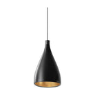 Pablo Designs - Swell XL Single Pendant - SWEL SNG XL NRW BLK/BRA - Canada Light Shop