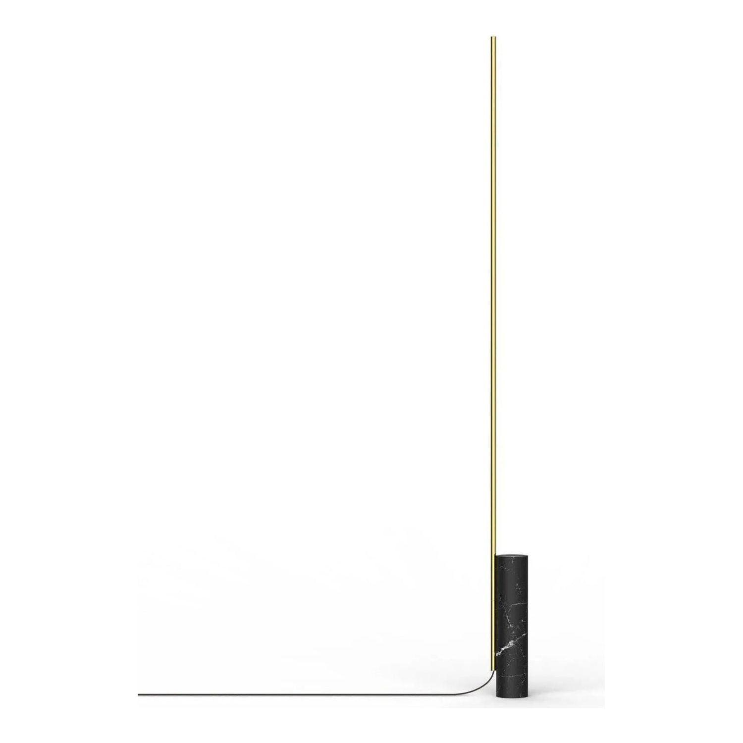 Pablo Designs - T.O LED Floor Lamp - TO FLR BLK/BRA - Canada Light Shop