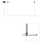 Pablo Designs - T.O Pendant - TO PND GRY LGT GRY - Canada Light Shop