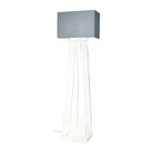 Pablo Designs - Tube Top Floor Lamp - TT 60 GRY/CLR - Canada Light Shop