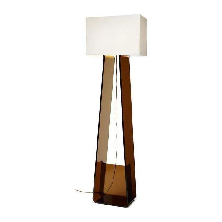 Pablo Designs - Tube Top Floor Lamp - TT 60 WHT/CHR - Canada Light Shop