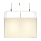 Pablo Designs - Tube Top Pendant - TTP 14 WHT/CLR - Canada Light Shop