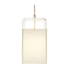Pablo Designs - Tube Top Pendant - TTP 7 WHT/CLR - Canada Light Shop