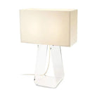 Pablo Designs - Tube Top Table Lamp - TT 21 WHT/CLR - Canada Light Shop