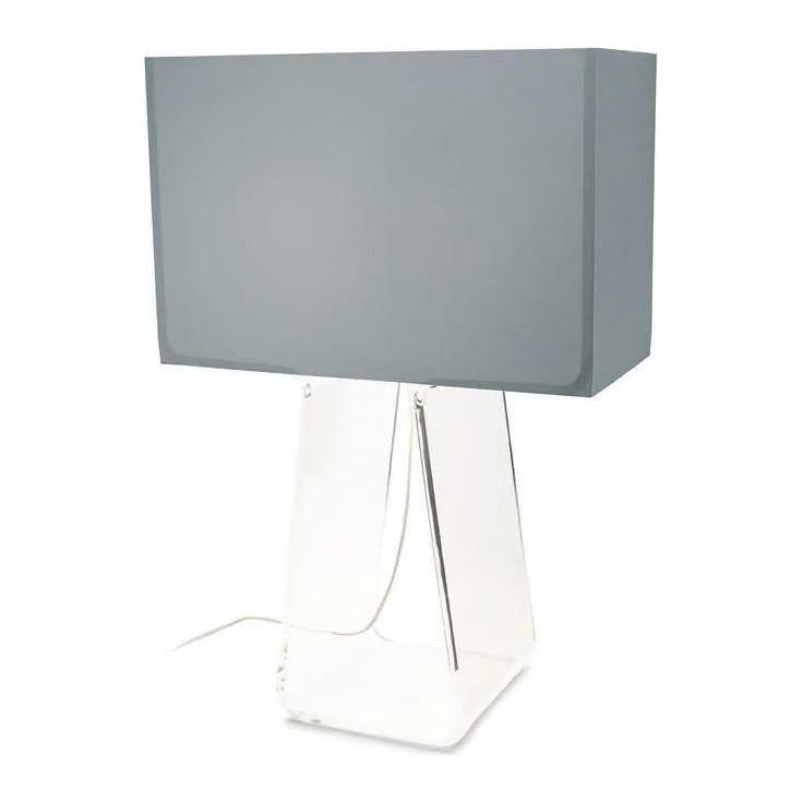 Pablo Designs - Tube Top Table Lamp - TT 27 GRY/CLR - Canada Light Shop